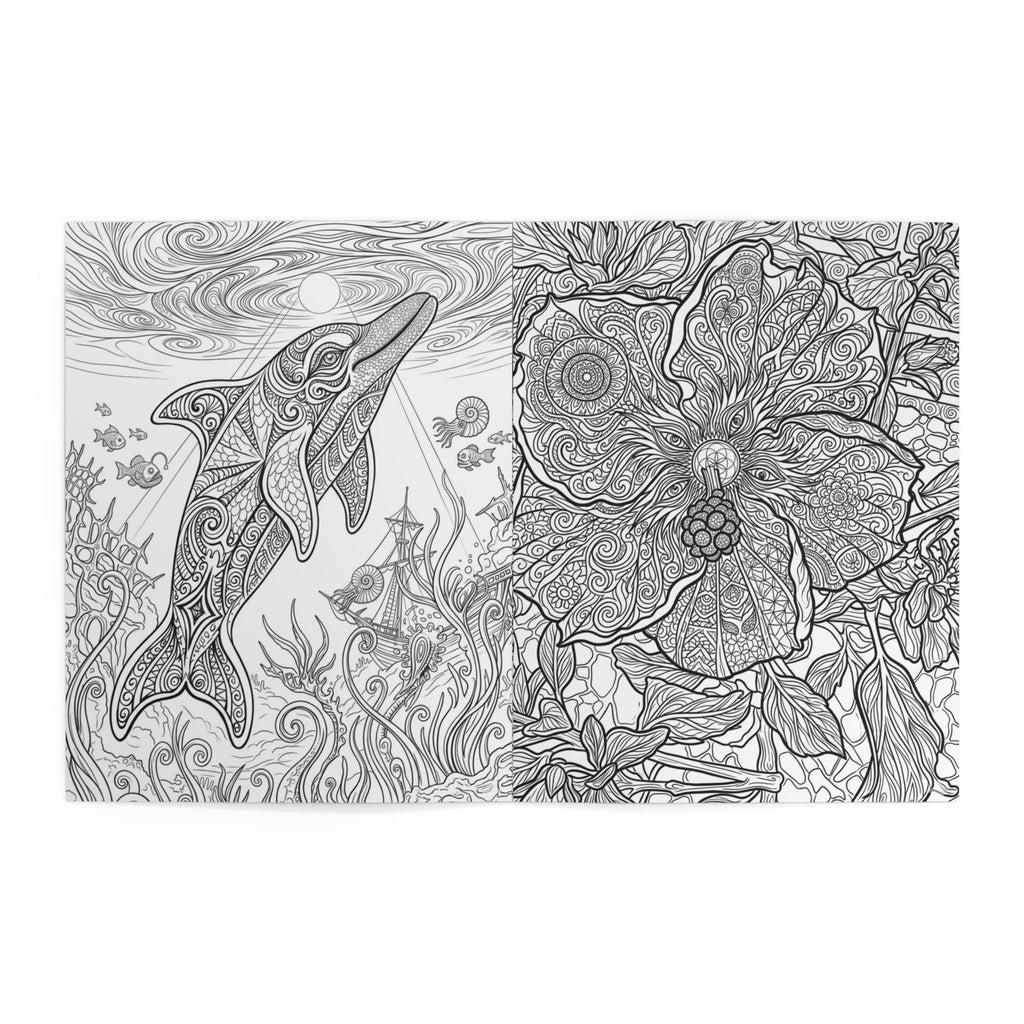 Color with me psyctrip coloring book
