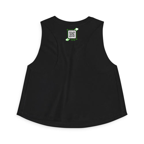 Acid trip Mushroom Crop Top