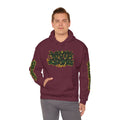 White Jimmy  — Psychedelic Forest Graphic Hooded Sweatshirt