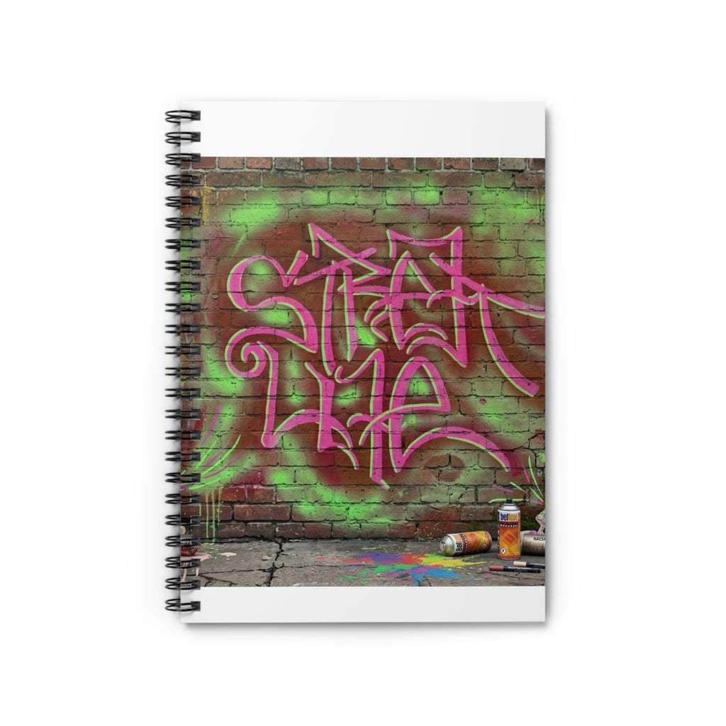 Street life spiral notebook