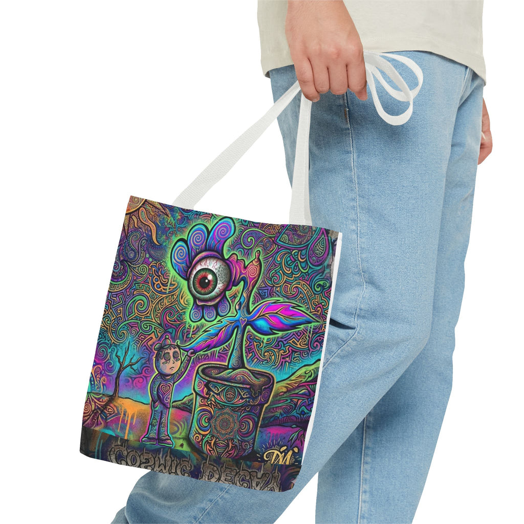 Cosmic Growth/Decay Tote bag