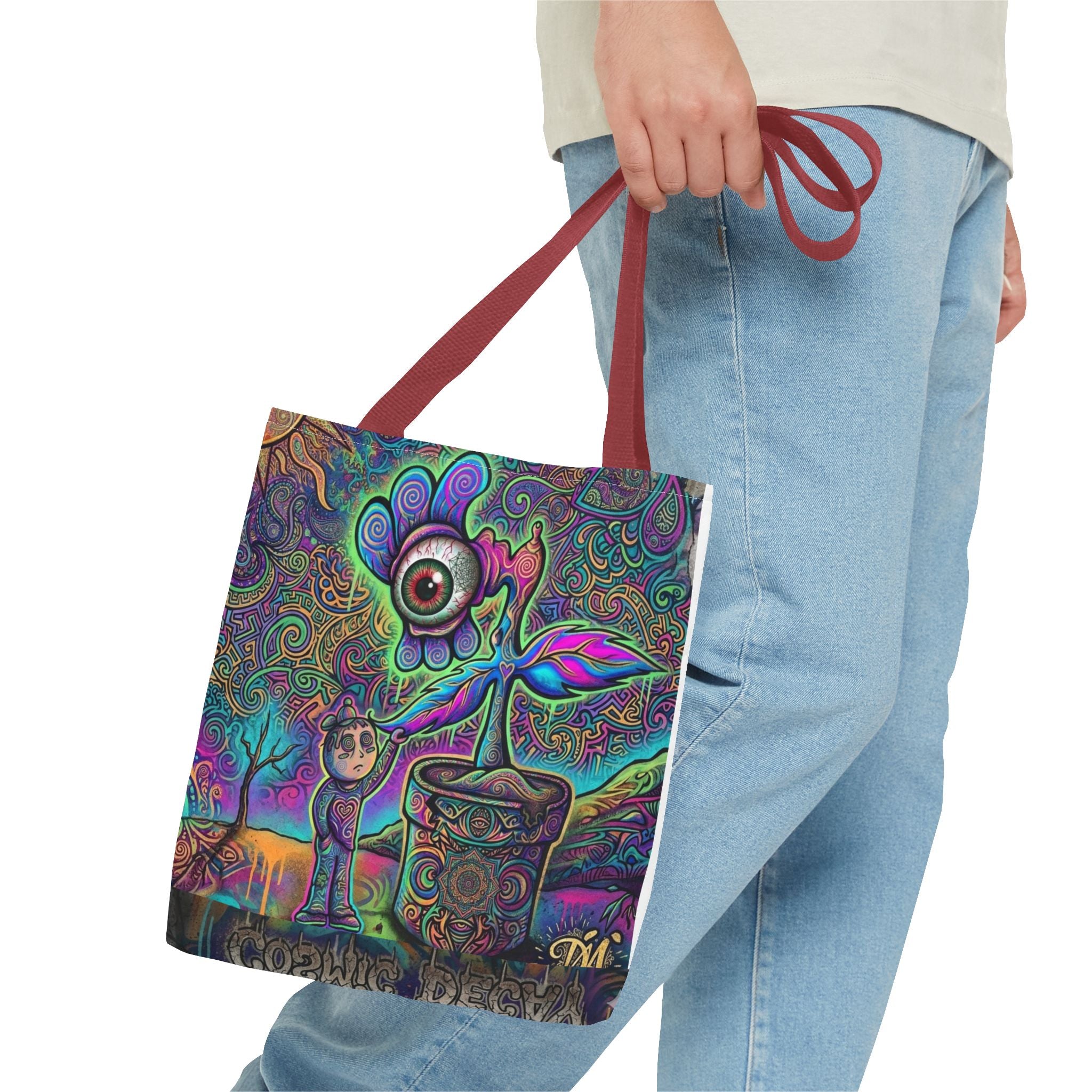 Cosmic Growth/Decay Tote bag