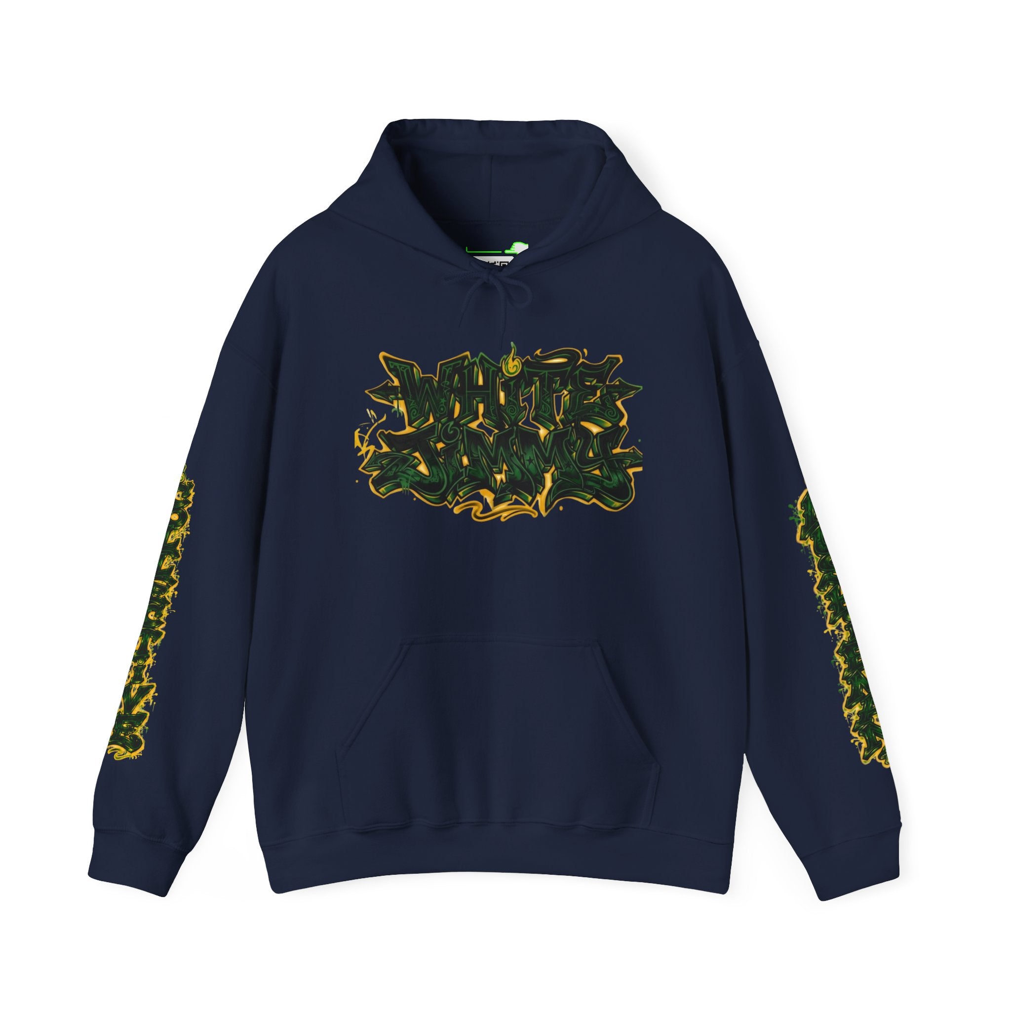 white Jimmy 2nd edition Hooded Sweatshirt