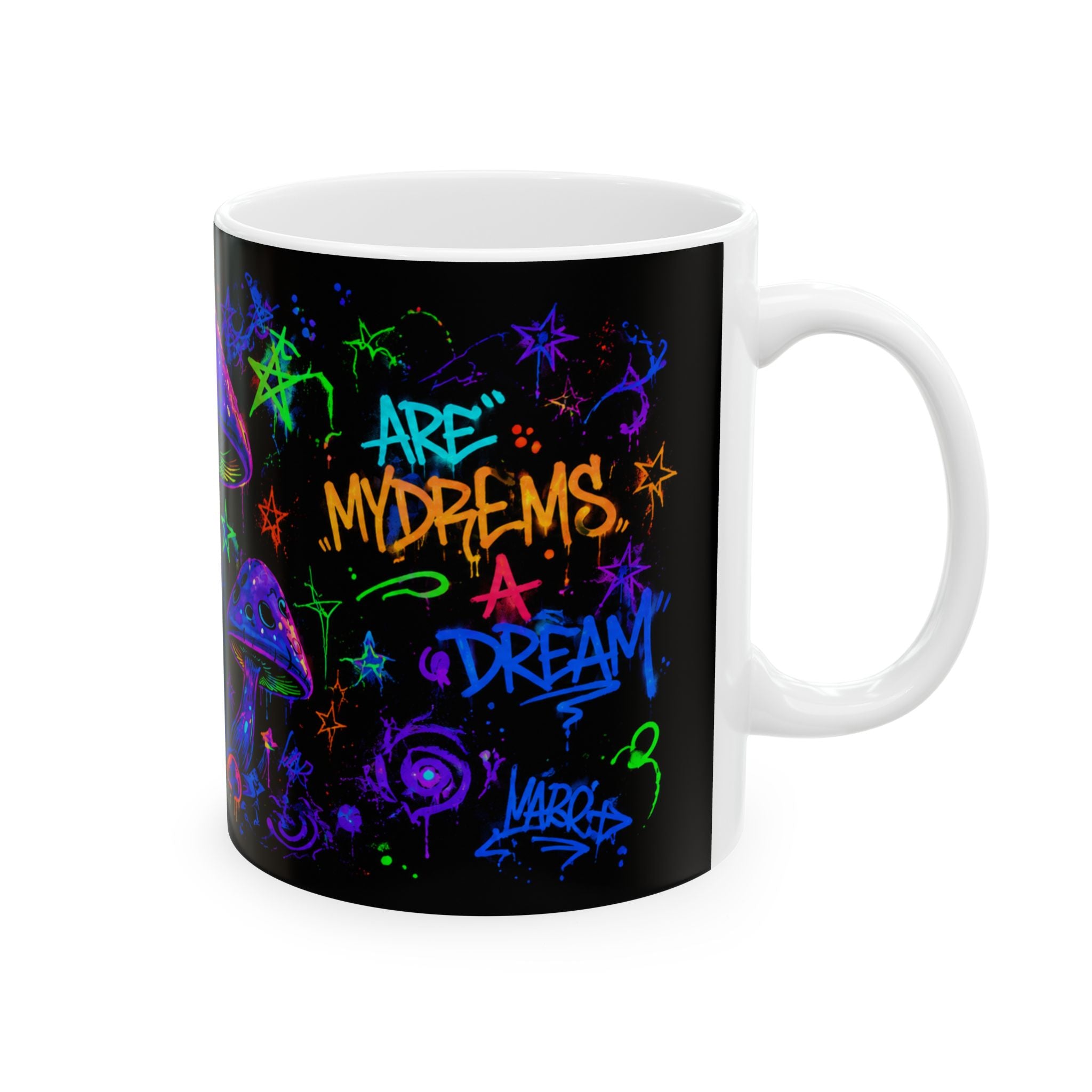 Mushie Dream Ceramic Mug, (11oz, 15oz)