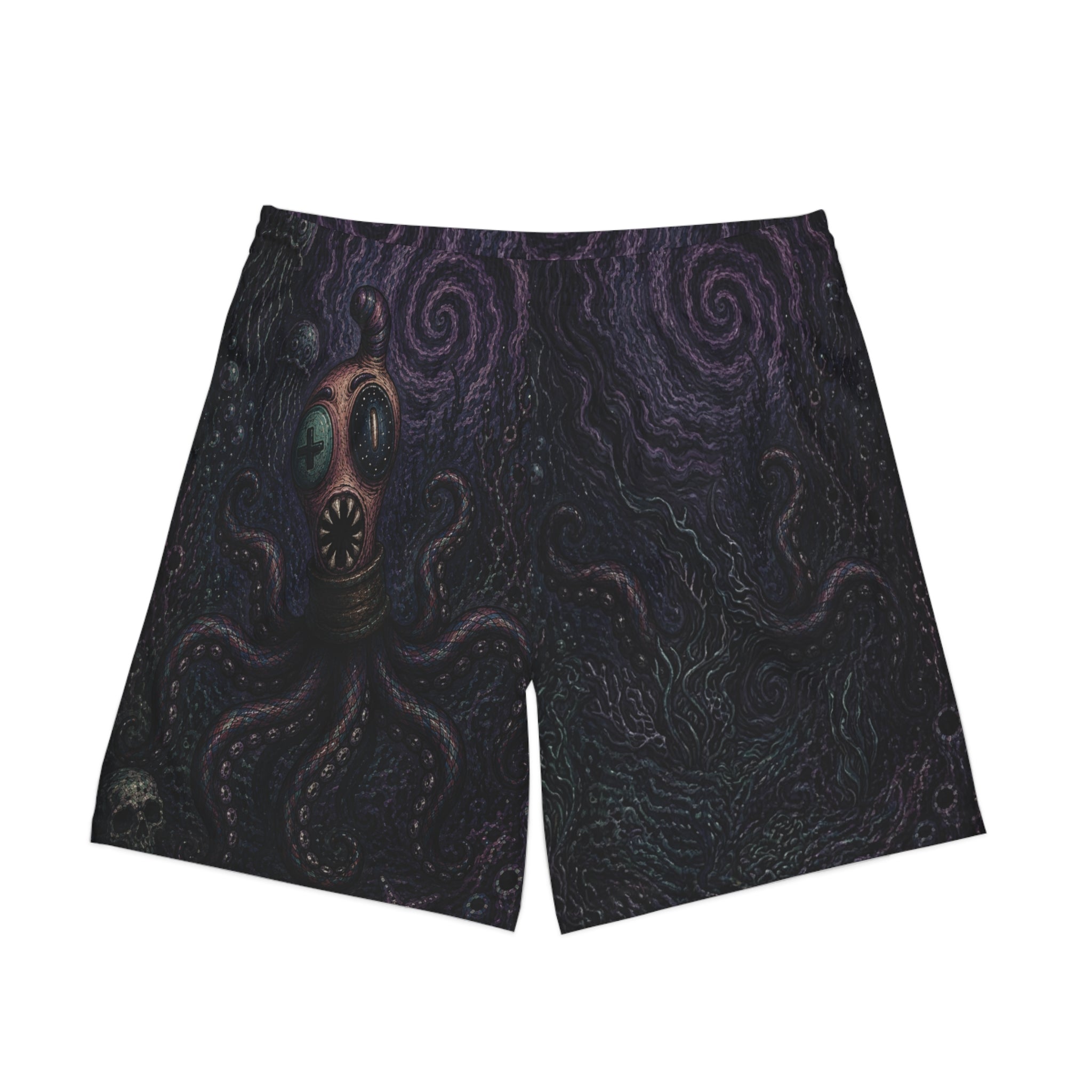 Deep Sea Dennis  Elastic Beach Shorts (AOP)