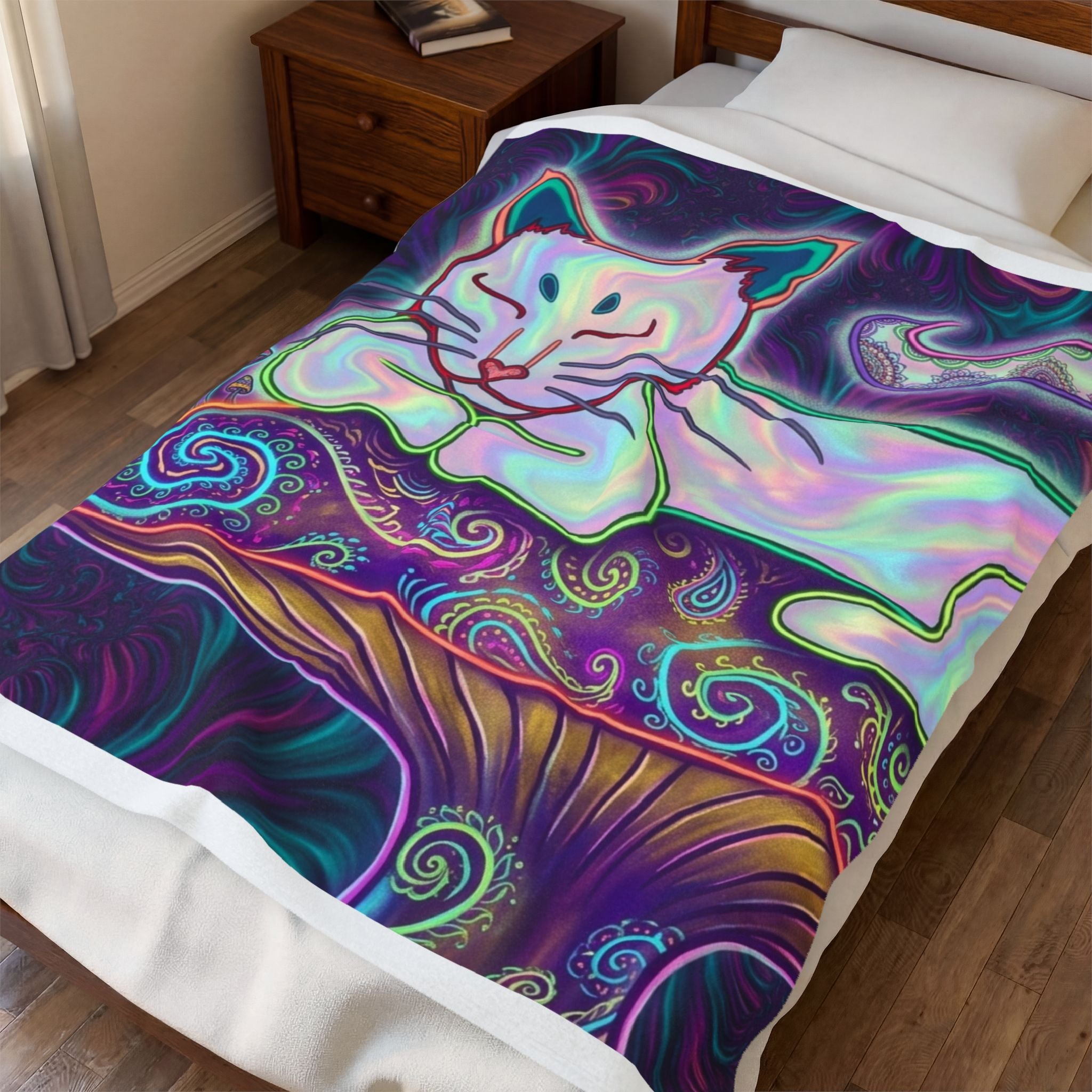 Velvatine Kitty blanket