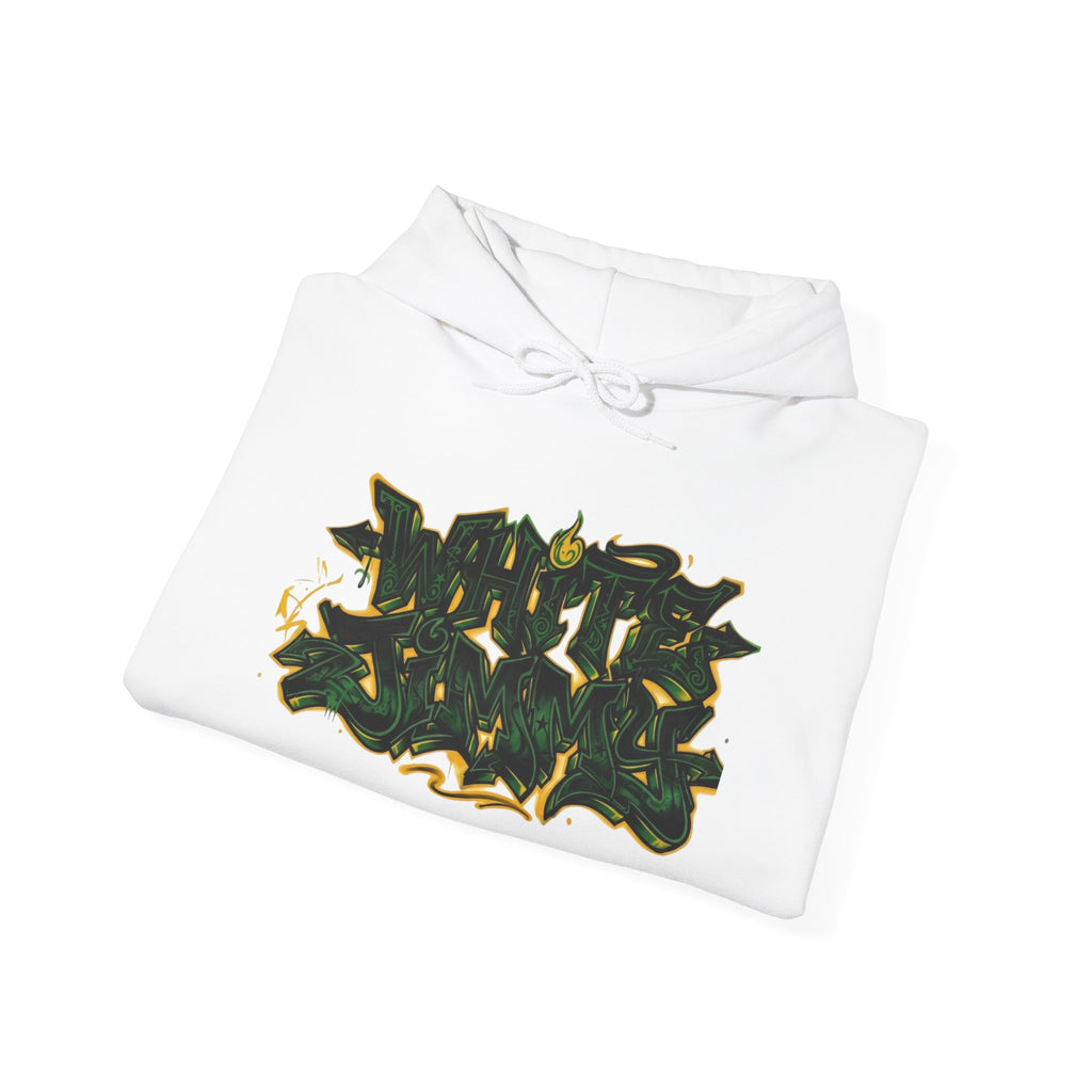 white Jimmy 2nd edition Hooded Sweatshirt