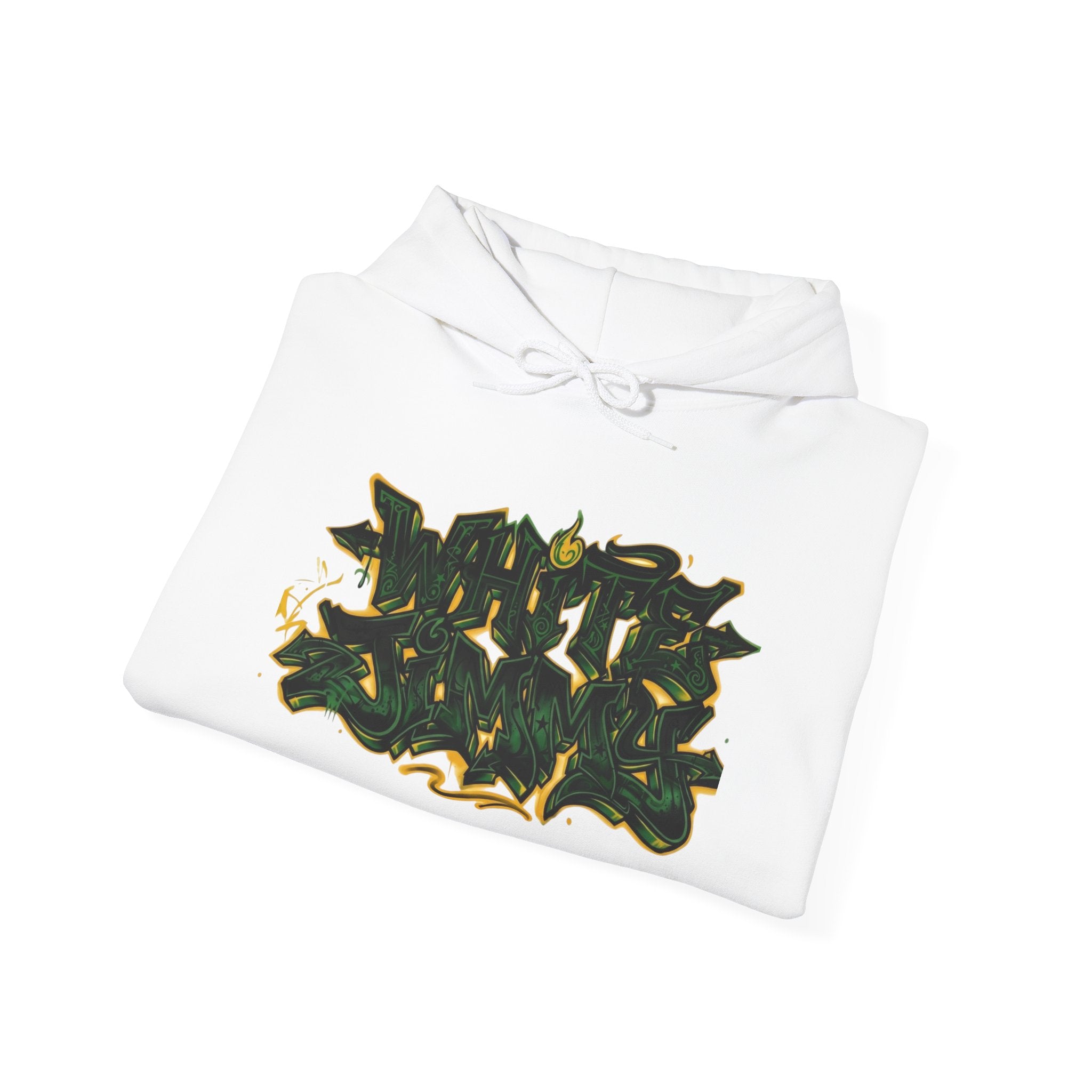white Jimmy 2nd edition Hooded Sweatshirt