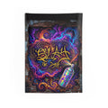 Slay the Day Neon Graffiti Art Wall Hanging