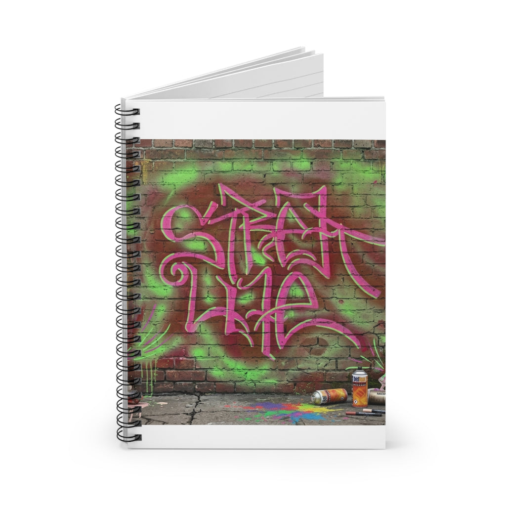 Street life spiral notebook