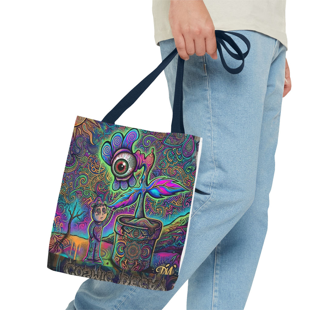 Cosmic Growth/Decay Tote bag
