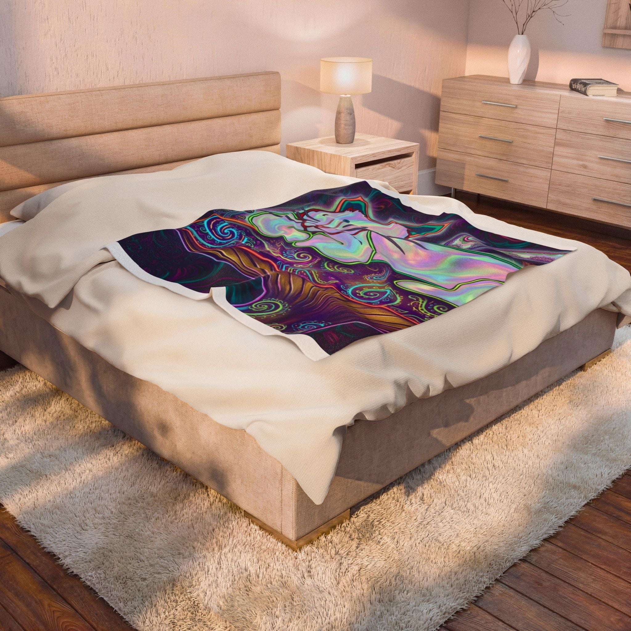 Velvatine Kitty blanket
